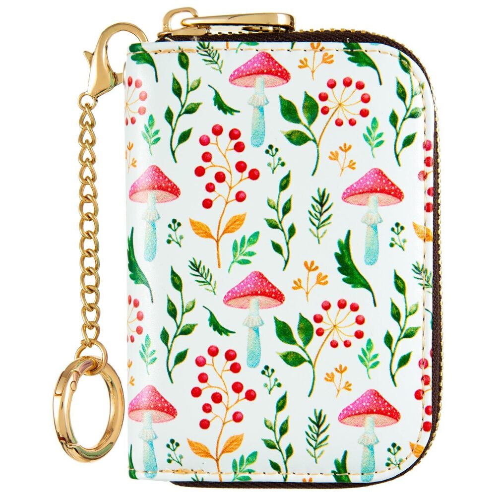 9106 Credit Card Holder , RFID Card Holder Wallet - Slim Leather Zipper